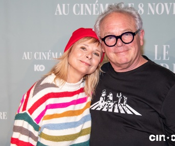 Tapis rouge du film Le cyclone de Noël