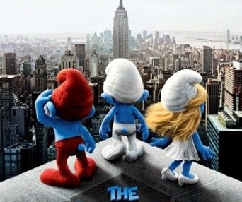 Affiche du film The Smurfs
