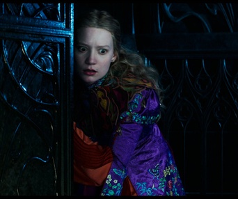 Une scène du film Alice Through the Looking Glass