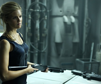 Une scène du film Lockout
