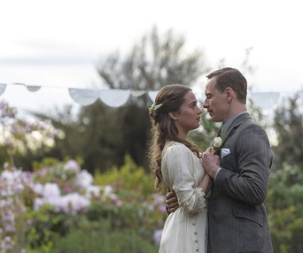 Une scène du film The Light Between Oceans