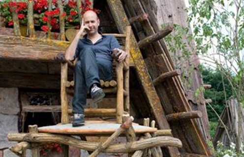 Laurent Tirard sur le plateau de Astérix et Obélix : Au service de Sa Majesté