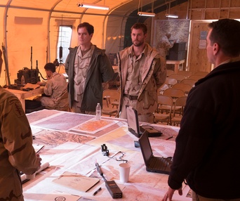 Une scène du film 12 Strong