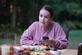 Une scène du film Le guide de la famille parfaite Une scène du film Le guide de la famille parfaite