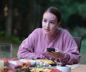Une scène du film Le guide de la famille parfaite