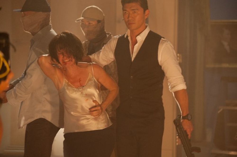 Une scène du film Olympus Has Fallen