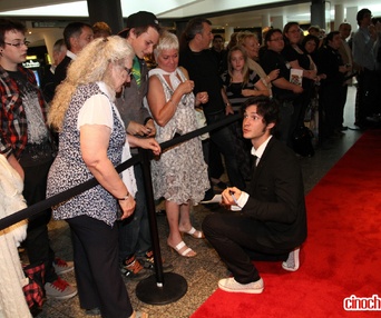 Sur le tapis rouge de Gerry