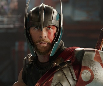 Une scène du film Thor: Ragnarok