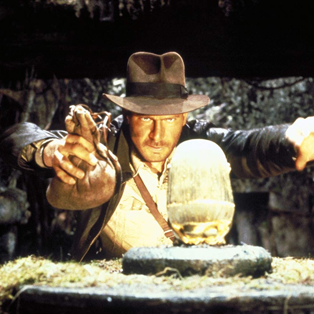 Une scène du film Raiders of the Lost Ark