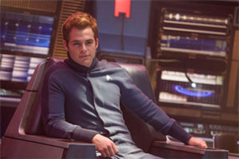 Chris Pine incarne James T. Kirk dans Star Trek