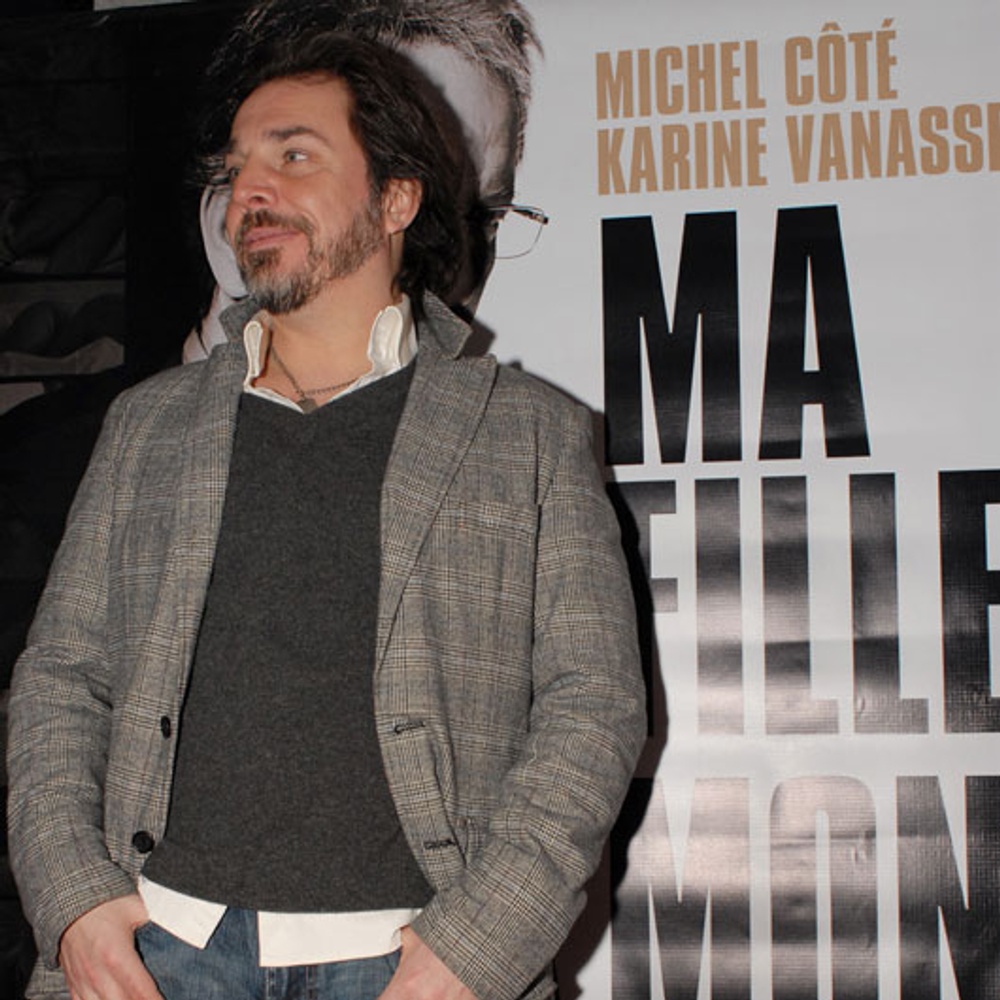 Christian Bégin sur le tapis rouge de Ma fille, mon ange
