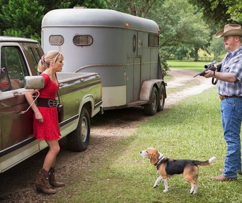 Une scène du film Hot Pursuit