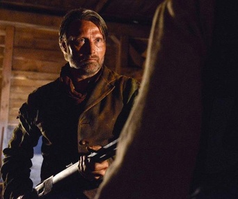 Une scène du film The Salvation