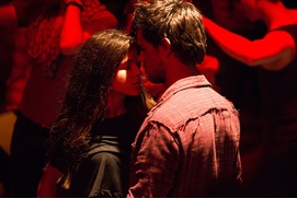 Une scène du film Tracers