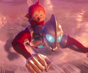 Une scène du film Ultraman: Rising