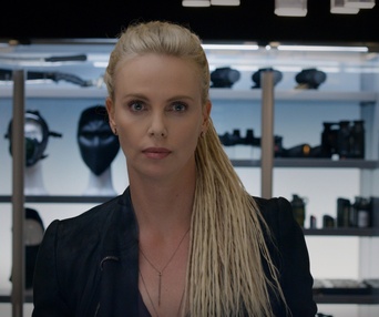 Une scène du film The Fate of the Furious