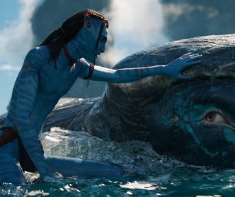 Une scène du film Avatar: The Way of Water
