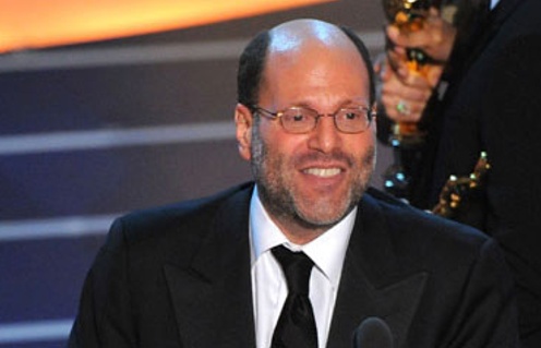 Scott Rudin sur la scène des Oscars en 2008