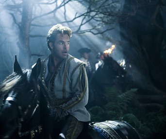 Une scène du film Into the Woods