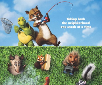 Affiche du film Over the Hedge
