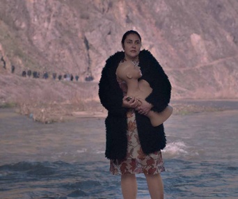 Une scène du film Dieu Existe, son nom est Petrunya