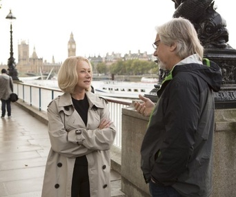 Sur le plateau du film Red 2