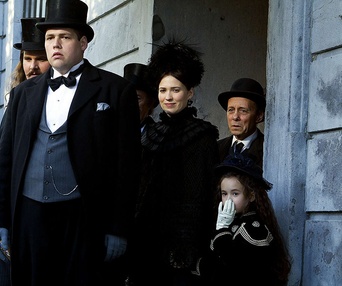 Une scène du film Louis Cyr : L'homme le plus fort au monde