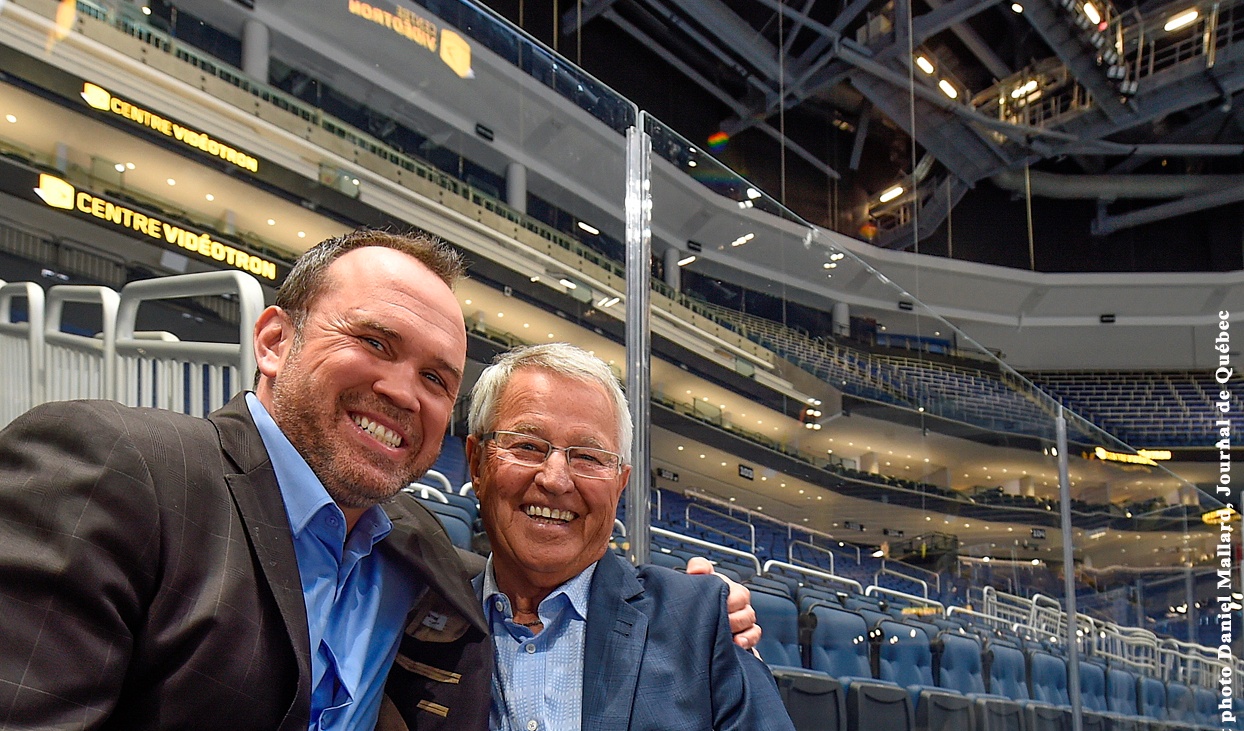 Visite VIP du Centre Vidéotron par Dave Morissette à TVA