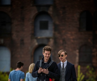 Une scène du film The Amazing Spider-Man 2