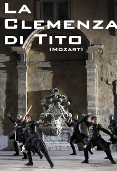 Affiche de l'opéra La Clemenza Di Tito