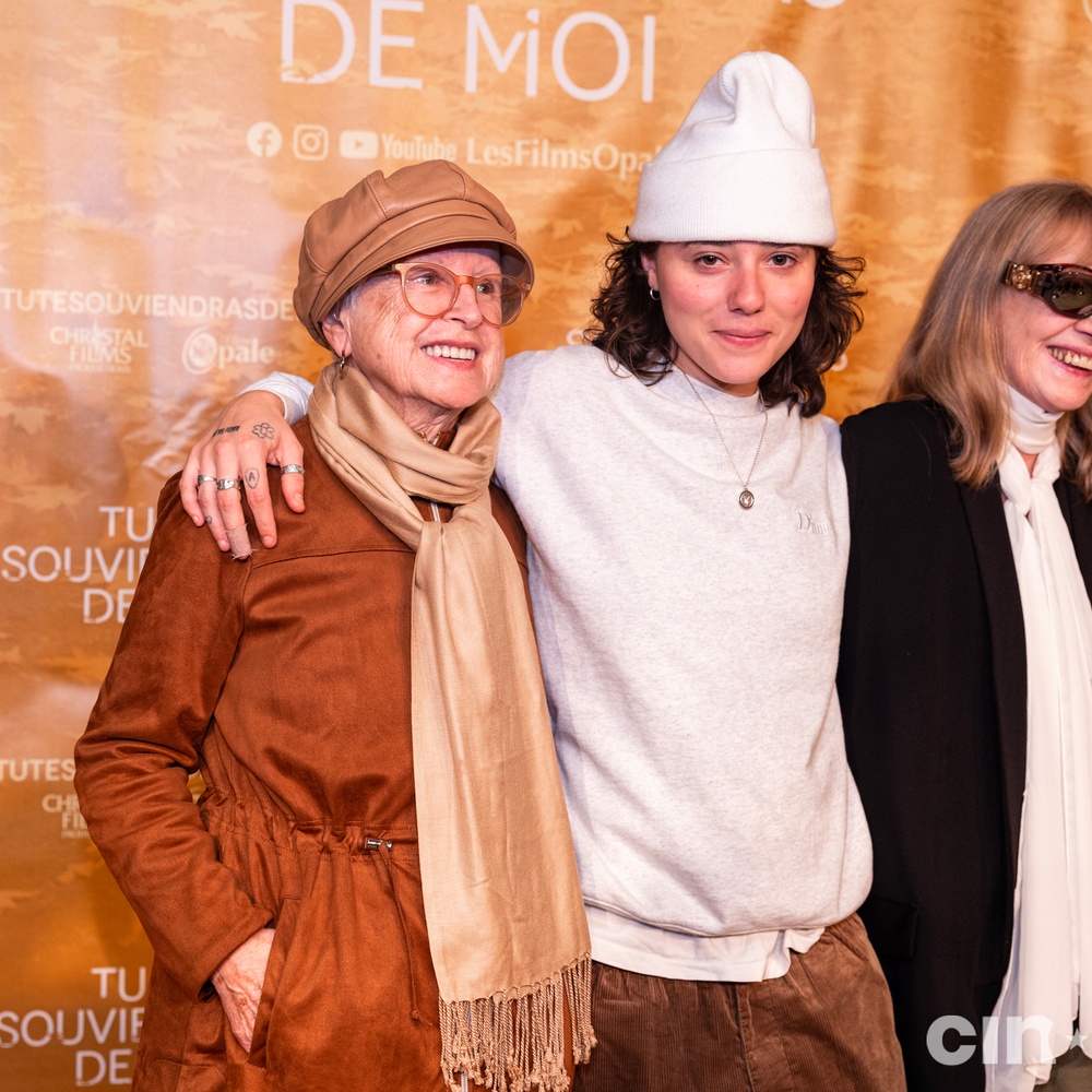 Sur le tapis rouge du film Tu te souviendras de moi