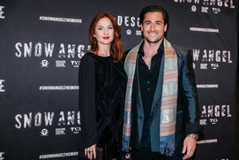 Tapis rouge du film Snow Angel