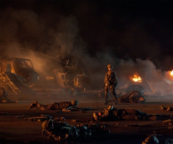 Une scène du film Battle: Los Angeles