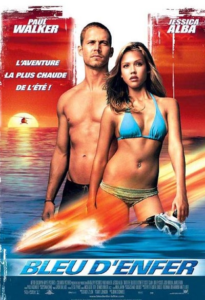 Affiche du film Bleu d'enfer