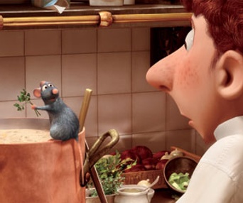 Scène du film Ratatouille