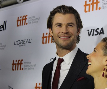 Sur le tapis rouge du film Rush