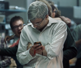 Une scène du film BlackBerry