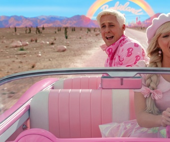 Une scène du film Barbie