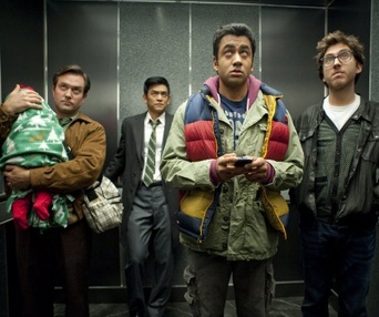 Une scène du film A Very Harold & Kumar 3D Christmas