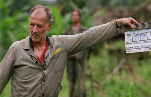 Werner Herzog sur le plateau de Rescue Dawn