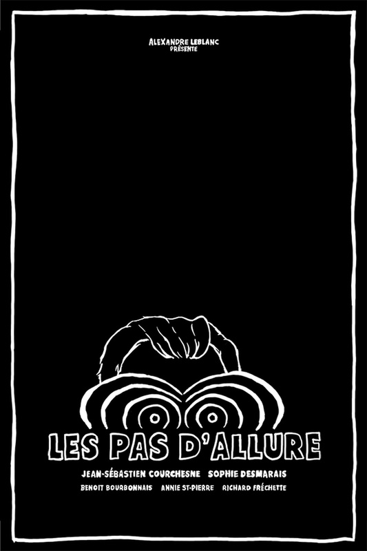 Affiche du film Les pas d'allure