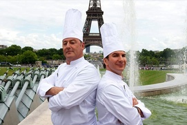 Une scène du film Comme un chef Une scène du film Comme un chef