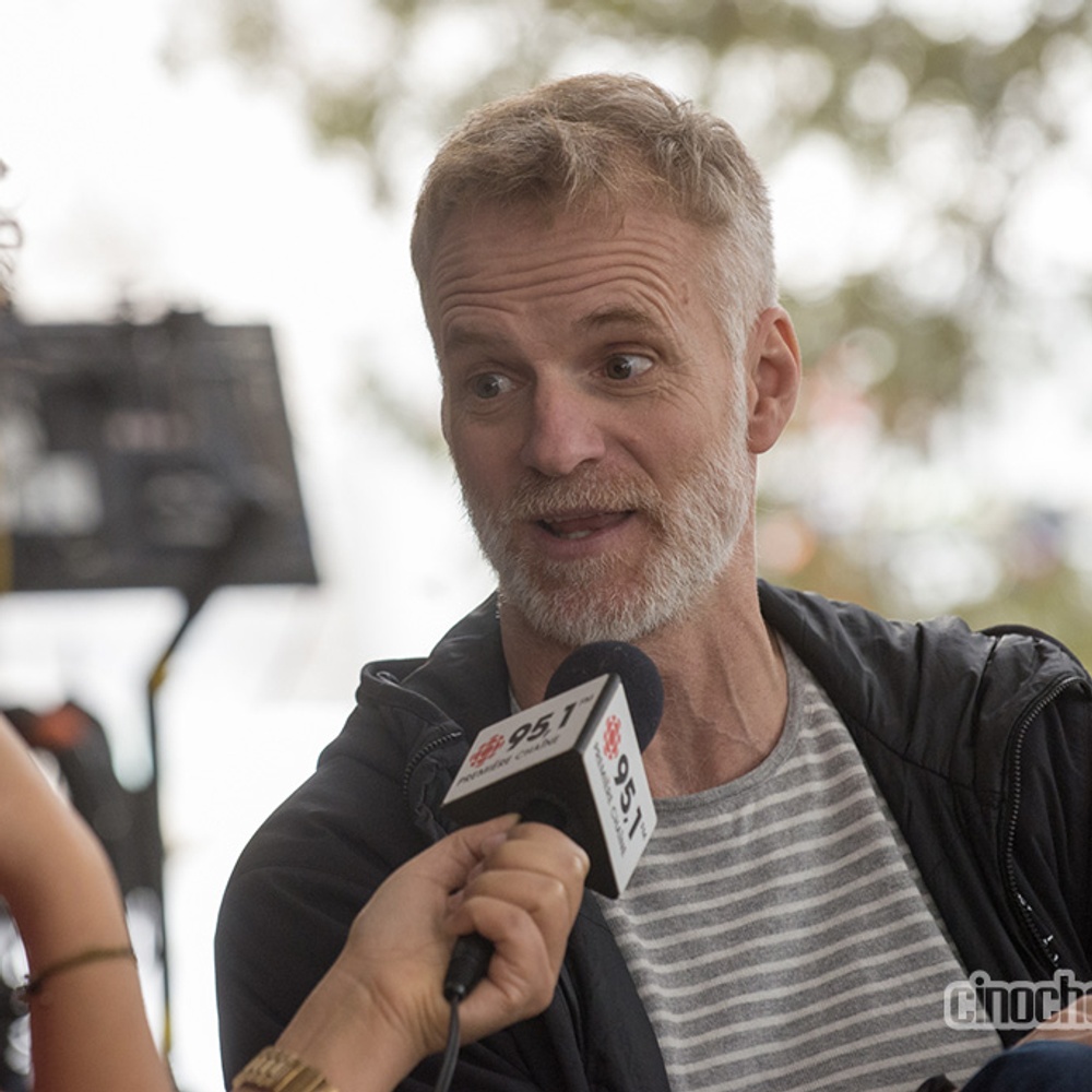 Sur le plateau du prochain film d'André Turpin