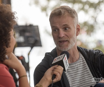 Sur le plateau du prochain film d'André Turpin