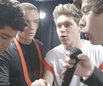 Une scène du film One Direction: This Is Us