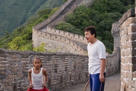 Scène du film The Karate Kid Scène du film The Karate Kid