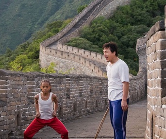 Scène du film The Karate Kid