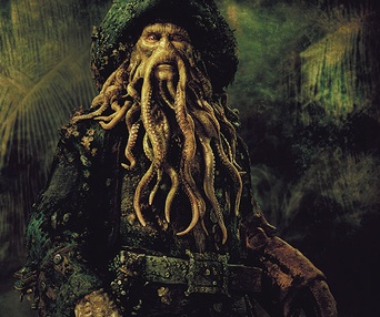 Scène du film Pirates des Caraïbes : Le coffre du mort