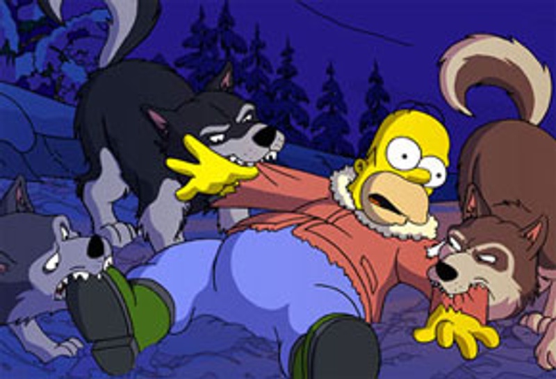 Homer dans Les Simpson : Le film