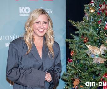 Tapis rouge du film Le cyclone de Noël
